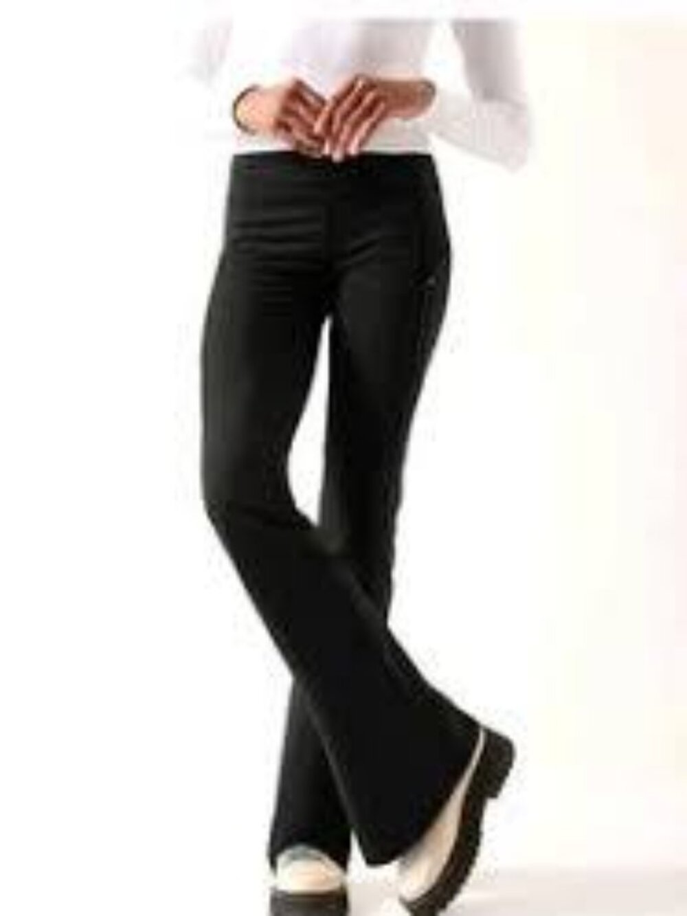 ATHLETA Rainier Bootcut Pant, Black, Women's Size Medium